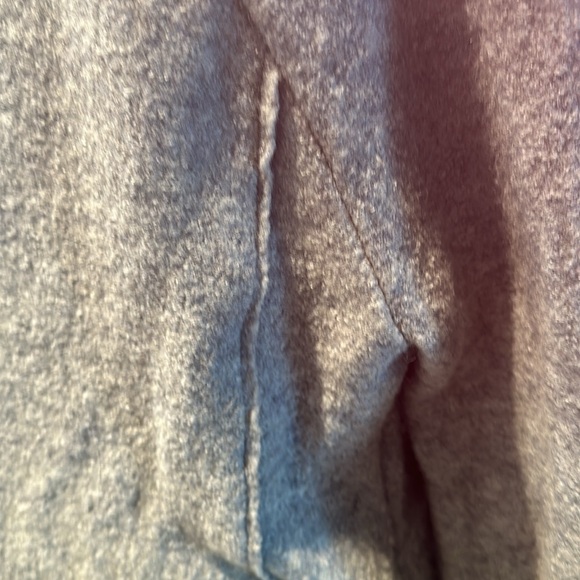 Tahari Grey Women’s Drape Coat - Picture 6 of 7